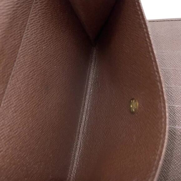 Louis Vuitton Damier Ebene Porte Tresor Wallet W/Box Dust Bag - Picture 15 of 16